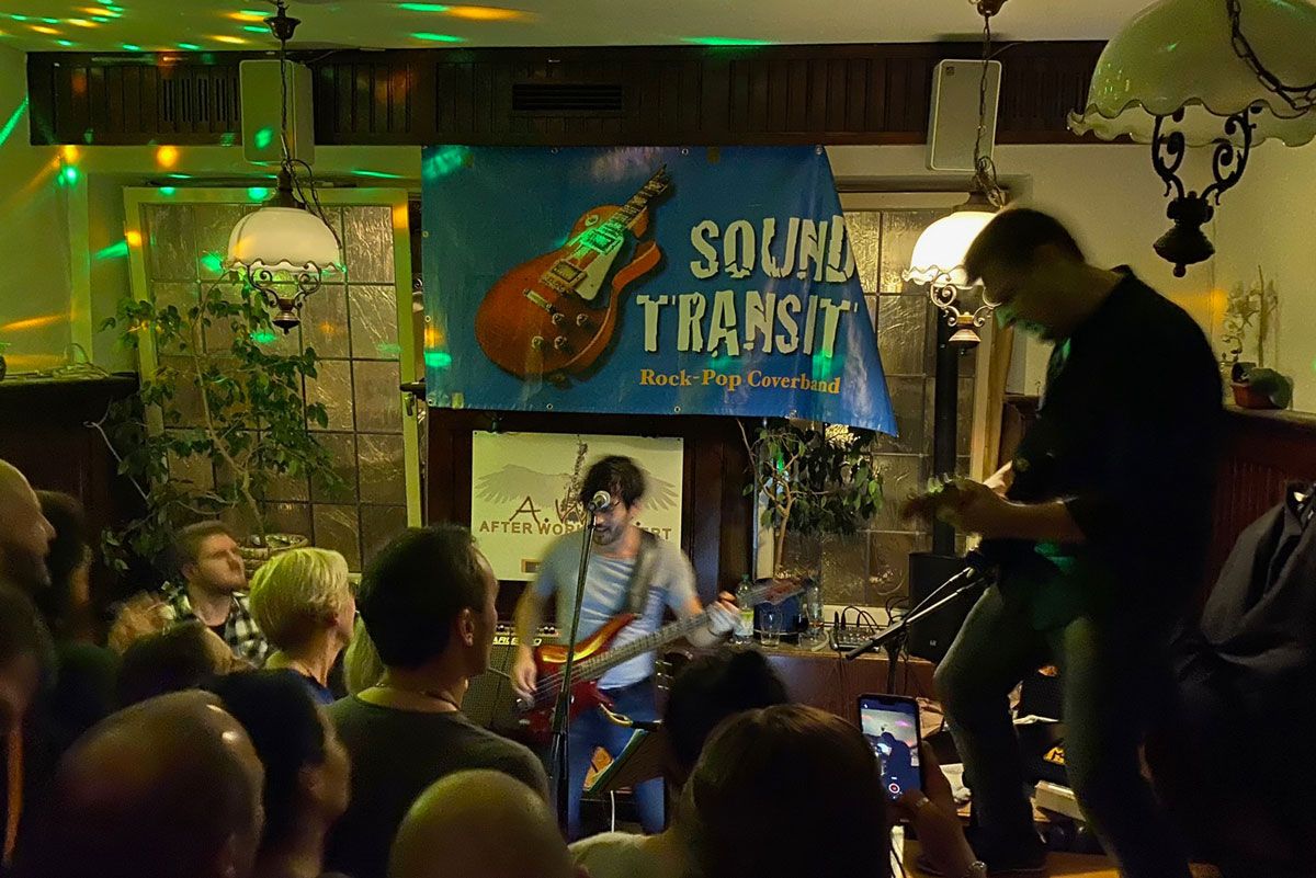 Sound Transit Livemusik für Kneipenfestivals Ansbach Liveband Coverband
